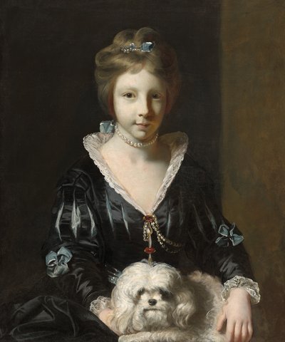 Señorita Beatrix Lister, 1765 de Sir Joshua Reynolds