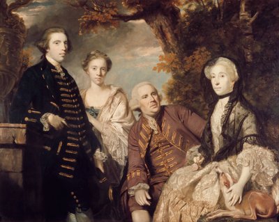 La familia Roffey, 1765 de Sir Joshua Reynolds