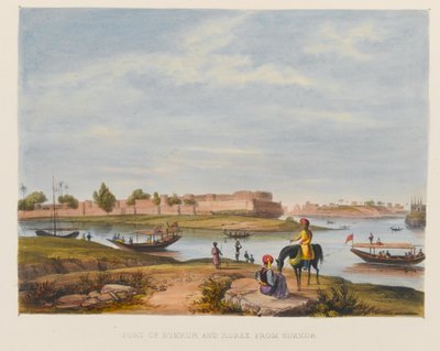 Fuerte de Bukkur y Roree de Sukkur de Sir Keith A. Jackson