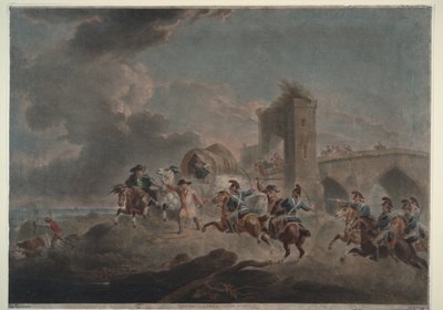 Contrabandistas atacados de Sir Peter Francis Bourgeois