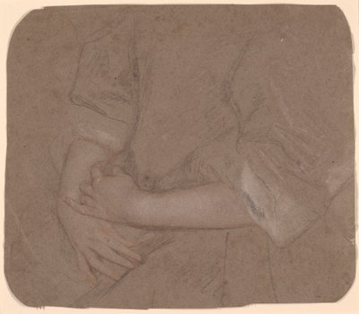 Dibujo de manos de Sir Peter Lely