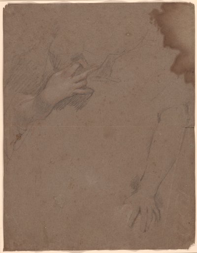 Dibujos de manos de Sir Peter Lely