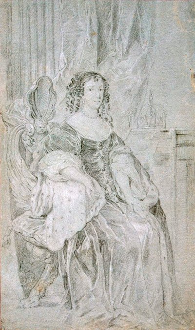 Retrato de Catalina de Braganza 1638-1705, 1670s de Sir Peter Lely