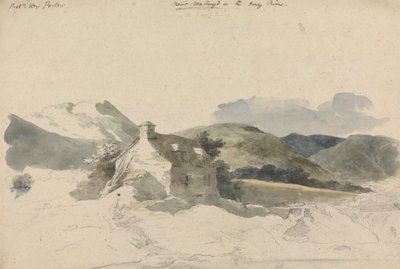 Cerca de Mallwyd en el Dovey de Sir Robert Kerr Porter