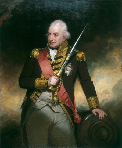 Almirante John Jervis de Sir William Beechey
