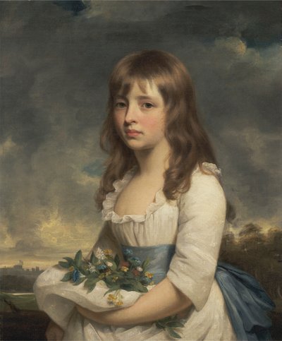 Retrato de una chica de Sir William Beechey