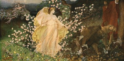Venus y Anquises, c. 1889-1890, c. 1930 de Sir William Blake Richmond
