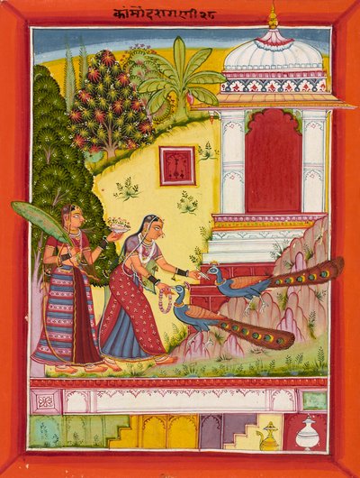 Kamod Ragini, ca. 1670-1690 de Sirohi Master