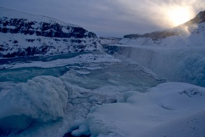 Islandia: Gulfoss, cascada, 2022 (foto) de Sisse Brimberg