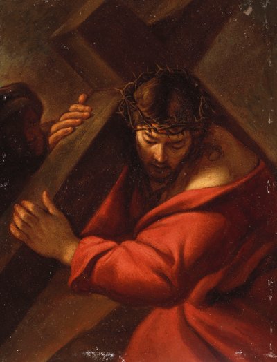 Cristo en el camino al Calvario de Sisto Badalocchio