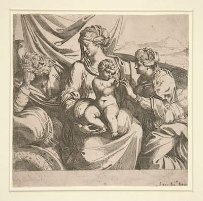 Matrimonio de Santa Catalina de Sisto Badalocchio