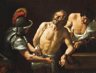El martirio de San Bartolomé de Sisto Badalocchio