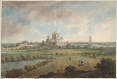 Casa del general Claude Martin Constantia en su parque de Lucknow de Sita Ram