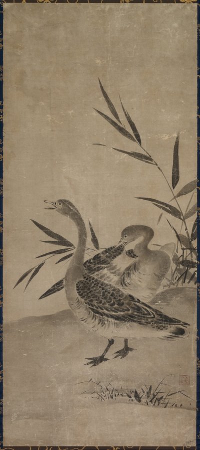 Gansos, período Muromachi, 1392-1573 de Soami
