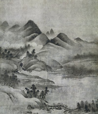 Paisaje, 1500-1525 de Soami