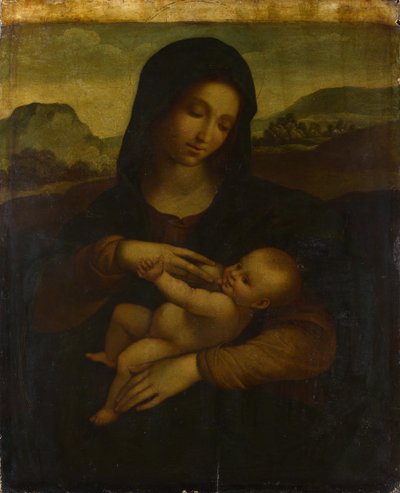 La Madonna y el Niño, c. 1520 de Sodoma