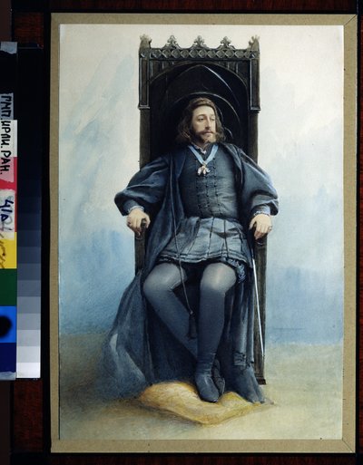 Le grand duc Constantin Constantinovich Romanov (1858-1915), dans le role d