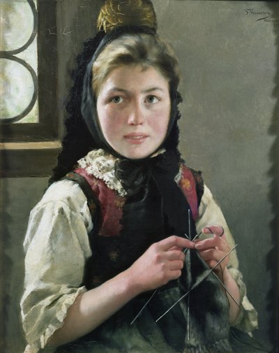 La campesina alemana de Sofie Thomesen Werenskiold