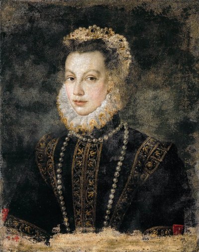 Isabel de Valois (1545-1568), reina de España de Sofonisba Anguissola