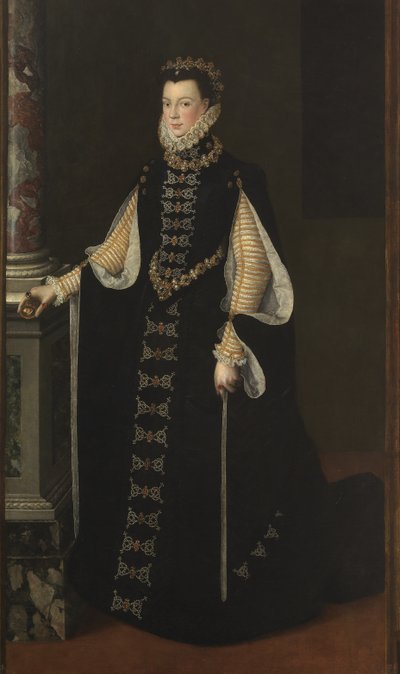 Isabel de Valois 1545-1568, Reina de España, 1561-1565 de Sofonisba Anguissola