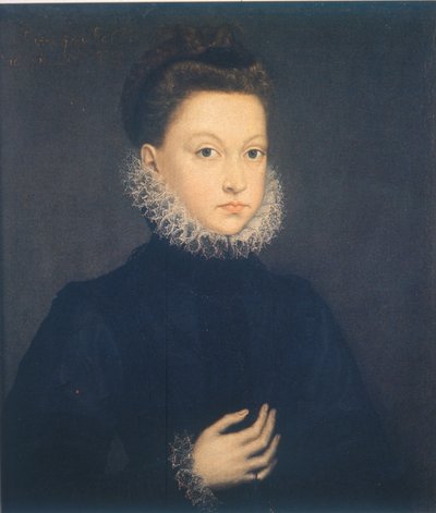 Infanta Isabel Clara Eugenia de Sofonisba Anguissola