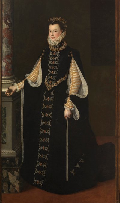 Retrato de Isabel de Valois, reina de España de Sofonisba Anguissola