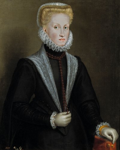 Retrato de Ana de Austria (1549-1580) de Sofonisba Anguissola