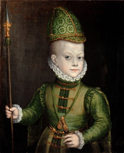 Retrato de un niño en la Corte española de Sofonisba Anguissola