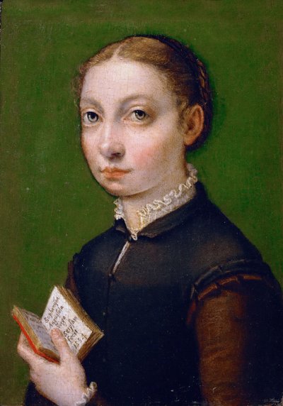 Autorretrato, 1554 de Sofonisba Anguissola