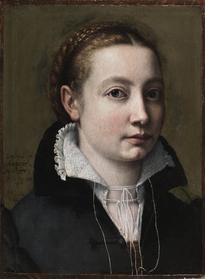 Autorretrato, 1558 de Sofonisba Anguissola