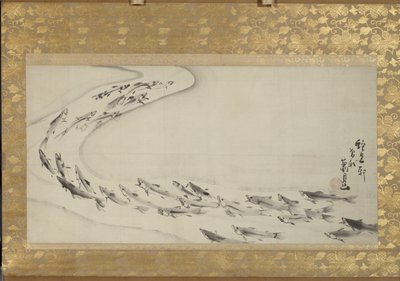 Escuela de peces de Soga Shohaku