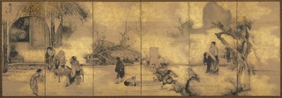 The Eight Immortals of the Wine Cup de Soga Shohaku