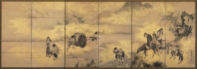 Los Ocho Inmortales de la Copa de Vino de Soga Shohaku