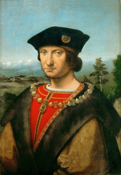 Retrato de Carlos II de Amboise, ca 1507 de Solari