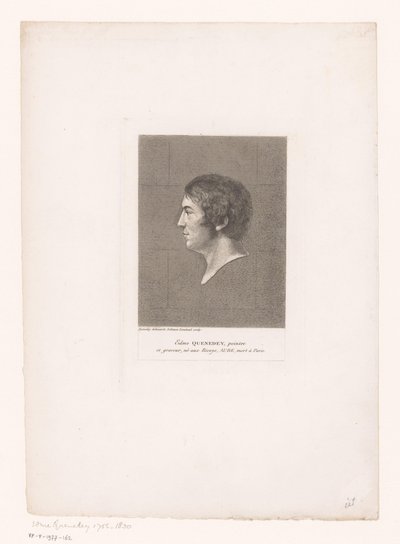 Retrato de Edme Quenedey de Soliman Lieutaud