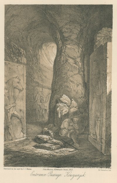 Pasaje de entrada, Kouyunjik de Solomon Caesar Malan