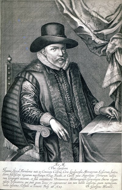 John Speed, publicado por George Humble, 1632 de Solomon Savery
