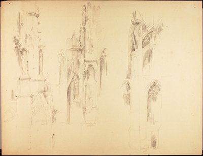 Estudios catedralicios de Solon H. Borglum