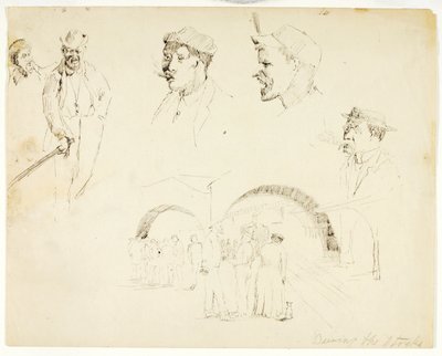 Durante la huelga de Solon H. Borglum