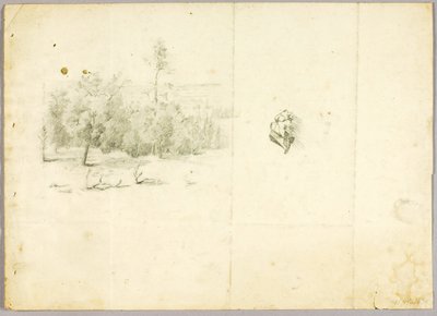 Paisaje, Desnudo de Solon H. Borglum