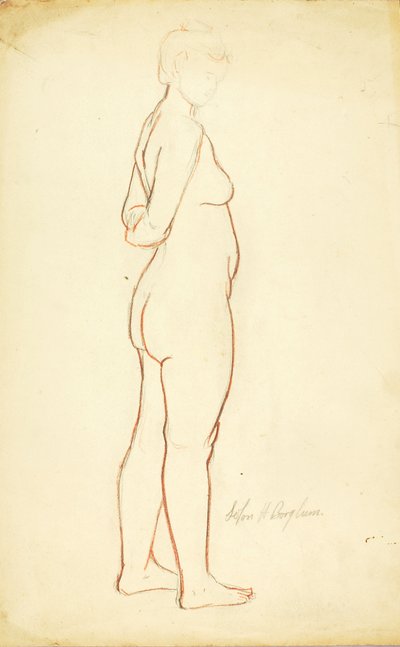 Desnudo de Solon H. Borglum