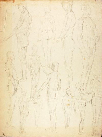 Desnudos de Solon H. Borglum