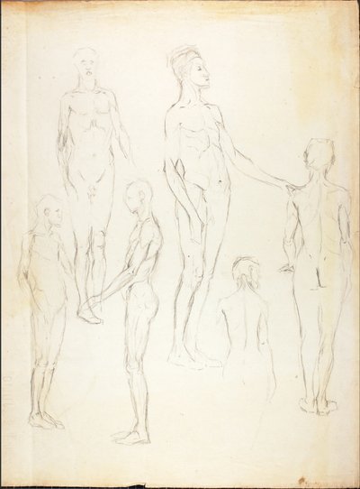 Desnudos de Solon H. Borglum