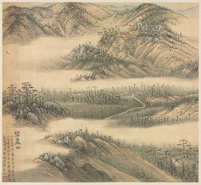 Monte Biyan Green Cliff, 1500s de Song Xu