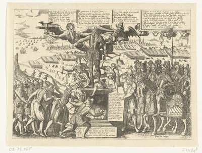 Reproducción del cartón de la estatua de Alba, 1571 de Sons, and Stewart, G. Waterston