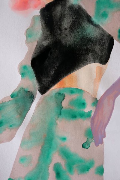 Figura de moda abstracta de Sophia Novosel