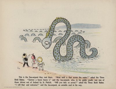 Ilustración de Otras aventuras de las tres negritas (litografía en color) de Sophia Rosamond Praeger