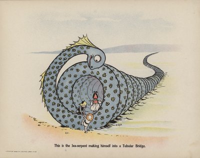 Ilustración de Otras aventuras de las tres negritas (litografía en color) de Sophia Rosamond Praeger