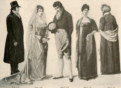 Ropa de 1800-1808, 1903, 1937 de Sophie B. Steel