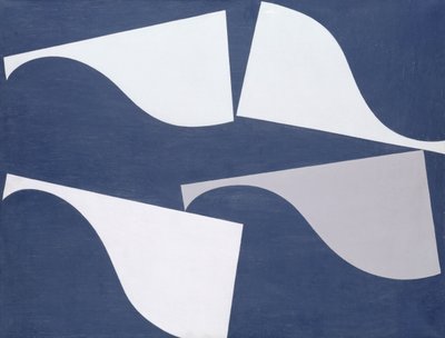 Formas revoloteando, 1935 de Sophie Taeuber Arp